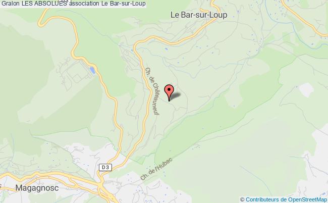 plan association Les Absolues Bar-sur-Loup