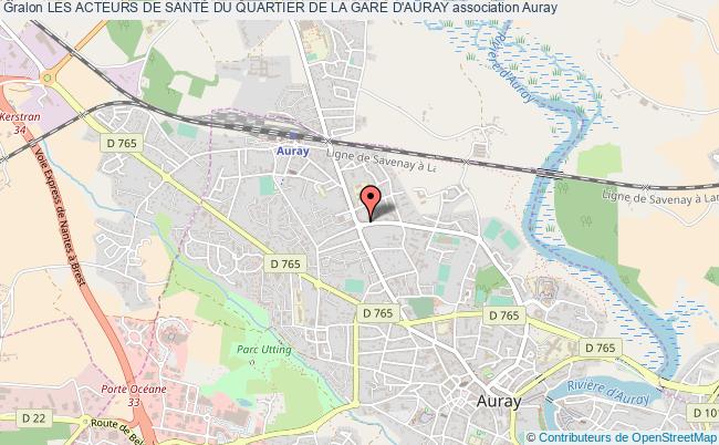 LES ACTEURS DE SANTÉ DU QUARTIER DE LA GARE D'AURAY