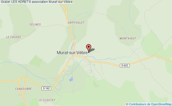 plan association Les Adrets Murat-sur-Vèbre