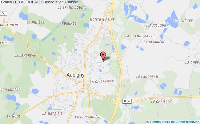 plan association Les Agrobates Aubigny-Les Clouzeaux