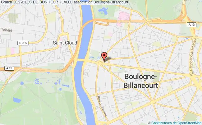plan association Les Ailes Du Bonheur  (ladb) Boulogne-Billancourt