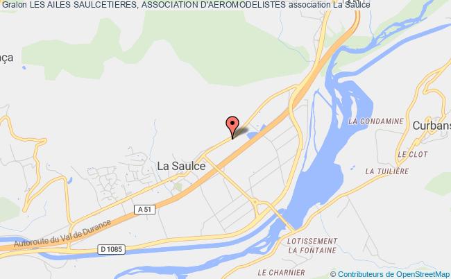 plan association Les Ailes Saulcetieres, Association D'aeromodelistes La Saulce