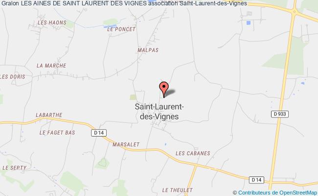 plan association Les Aines De Saint Laurent Des Vignes Saint-Laurent-des-Vignes