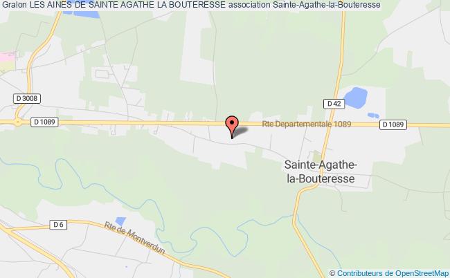plan association Les Aines De Sainte Agathe La Bouteresse Sainte-Agathe-la-Bouteresse