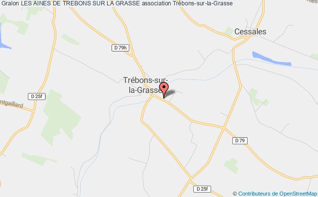 plan association Les Aines De Trebons Sur La Grasse Trébons-sur-la-Grasse