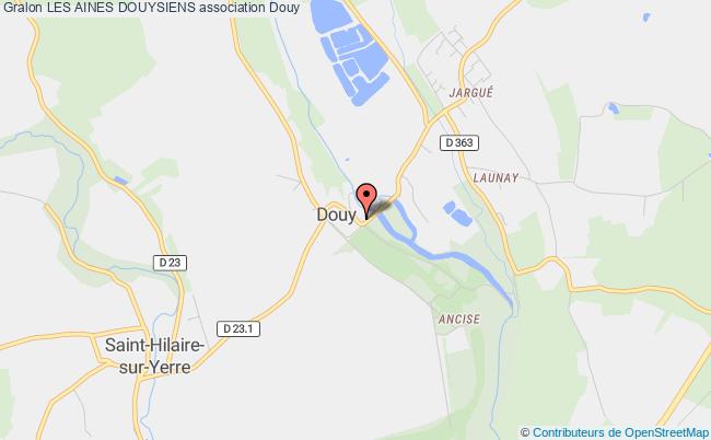 plan association Les Aines Douysiens Douy