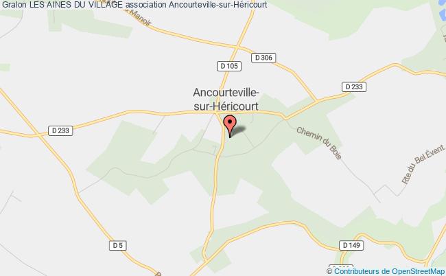 plan association Les Aines Du Village Ancourteville-sur-Héricourt
