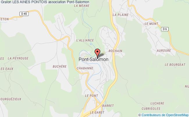 plan association Les Aines Pontois Pont-Salomon