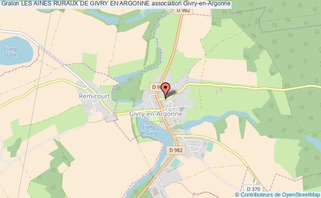plan association Les Aines Ruraux De Givry En Argonne Givry-en-Argonne