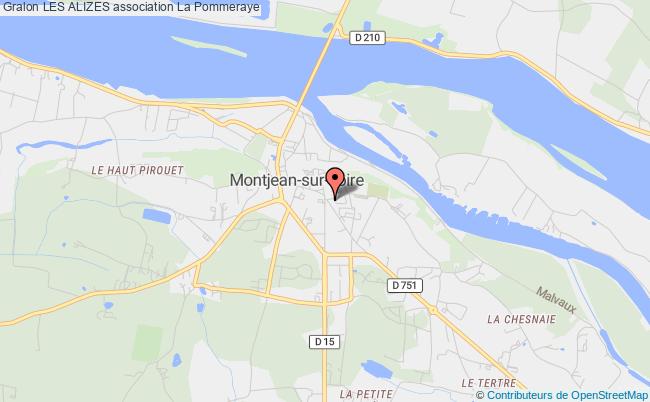 plan association Les Alizes Mauges-sur-Loire