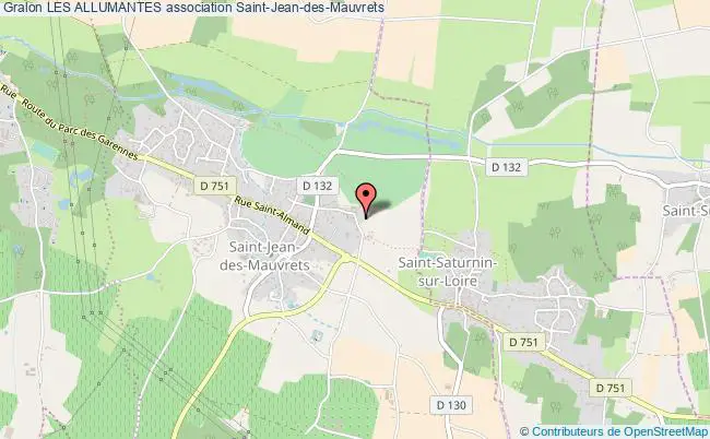 plan association Les Allumantes Saint-Jean-des-Mauvrets