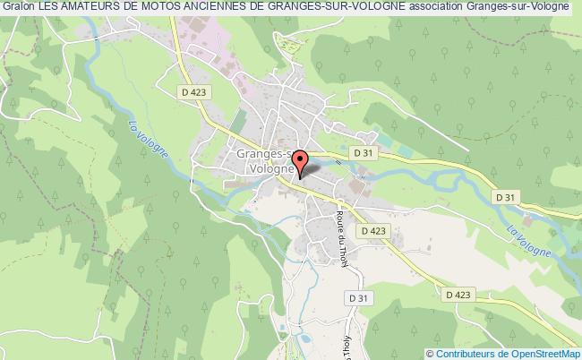 plan association Les Amateurs De Motos Anciennes De Granges-sur-vologne Granges-sur-Vologne