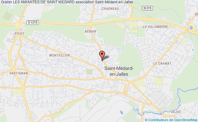 plan association Les Amiantes De Saint Medard Saint-Médard-en-Jalles