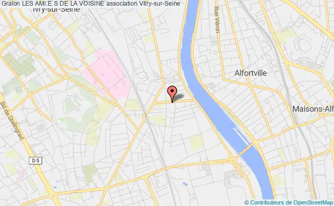 plan association Les Ami.e.s De La Voisine Vitry-sur-Seine