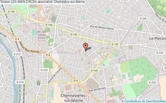 plan association Les Amis D'alda Champigny-sur-Marne