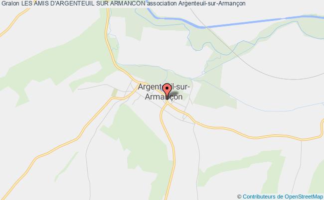 plan association Les Amis D'argenteuil Sur Armancon Argenteuil-sur-Armançon