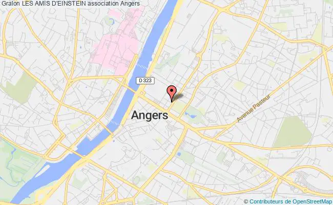 plan association Les Amis D'einstein Angers