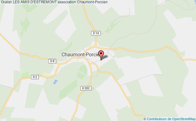 plan association Les Amis D'estremont Chaumont-Porcien
