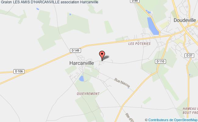 plan association Les Amis D'harcanville Harcanville