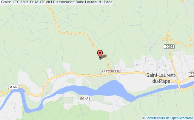 plan association Les Amis D'hauteville Saint-Laurent-du-Pape