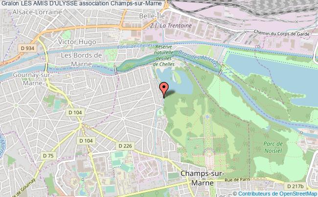 plan association Les Amis D'ulysse Champs-sur-Marne