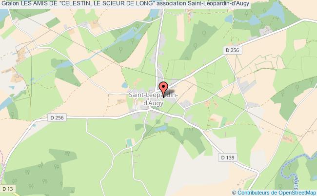plan association Les Amis De "celestin, Le Scieur De Long" Saint-Léopardin-d'Augy