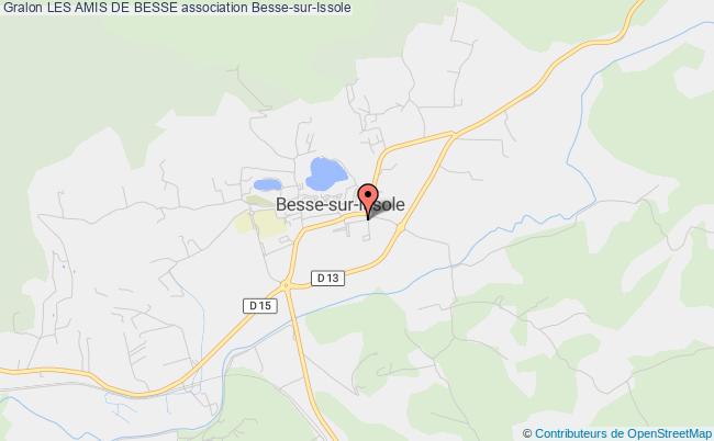 plan association Les Amis De Besse Besse-sur-Issole