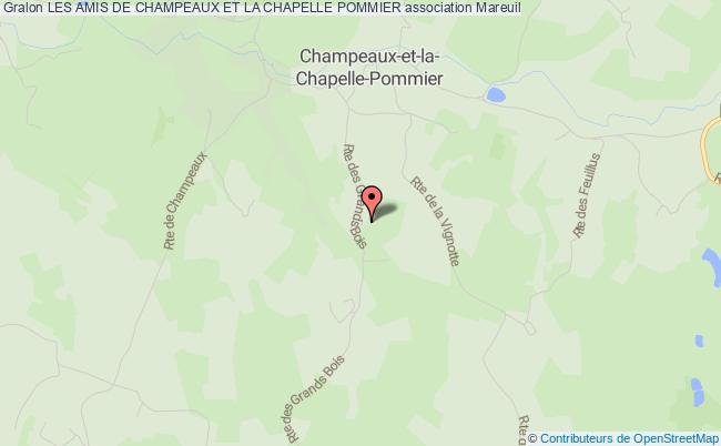 plan association Les Amis De Champeaux Et La Chapelle Pommier Champeaux-et-la-Chapelle-Pommier