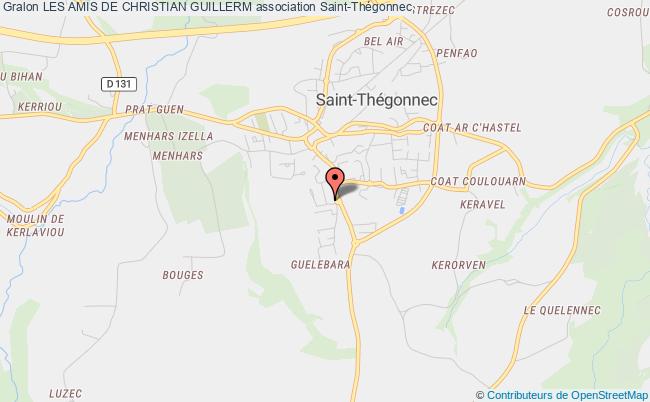 plan association Les Amis De Christian Guillerm Saint-Thegonnec Loc-Eguiner