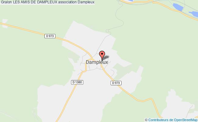plan association Les Amis De Dampleux Dampleux