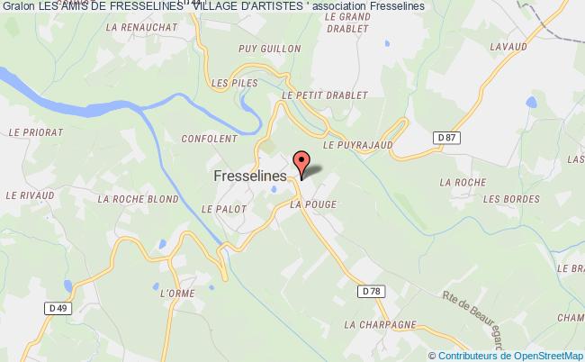 LES AMIS DE FRESSELINES ' VILLAGE D'ARTISTES '