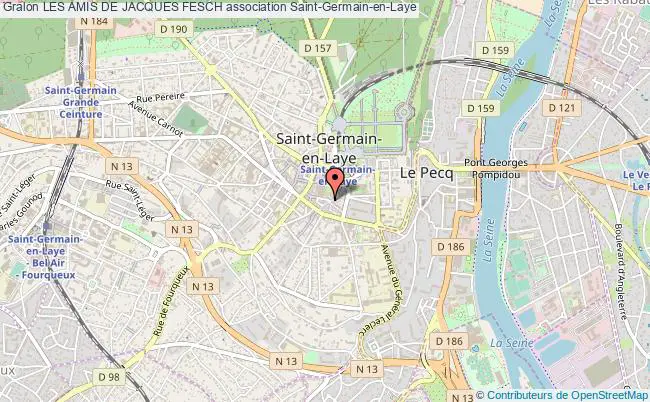 plan association Les Amis De Jacques Fesch Saint-Germain-en-Laye