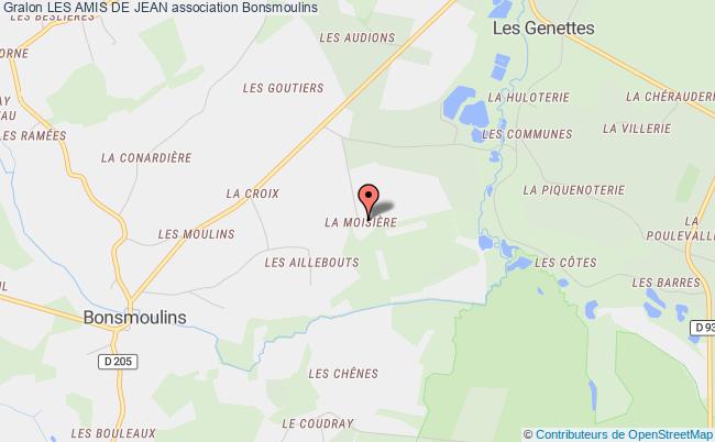 plan association Les Amis De Jean Bonsmoulins