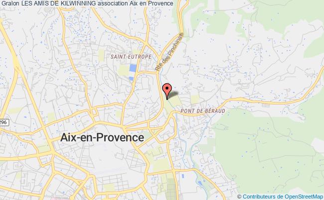 plan association Les Amis De Kilwinning Aix-en-Provence