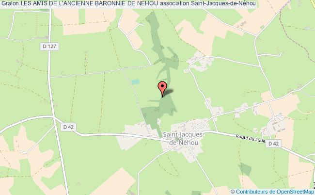 plan association Les Amis De L'ancienne Baronnie De Nehou Saint-Jacques-de-Néhou