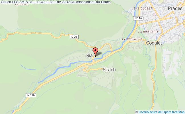 plan association Les Amis De L'ecole De Ria-sirach Ria-Sirach