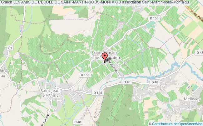 plan association Les Amis De L'ecole De Saint-martin-sous-montaigu Saint-Martin-sous-Montaigu