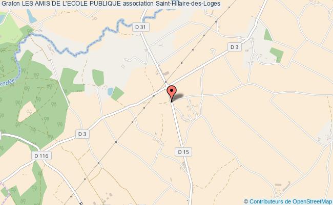 plan association Les Amis De L'ecole Publique Saint-Hilaire-des-Loges