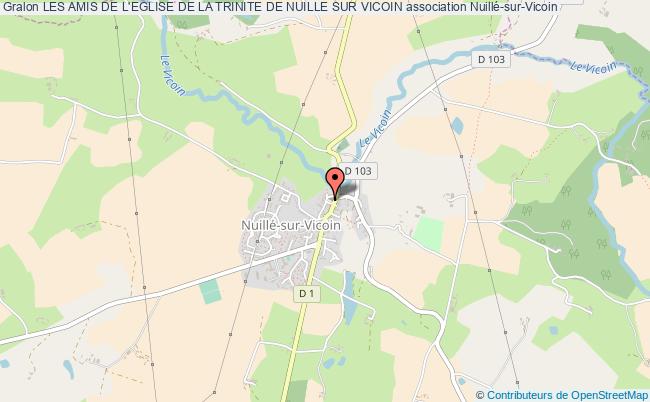 plan association Les Amis De L'eglise De La Trinite De Nuille Sur Vicoin Nuillé-sur-Vicoin