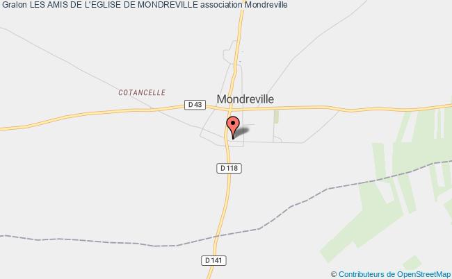 plan association Les Amis De L'eglise De Mondreville Mondreville
