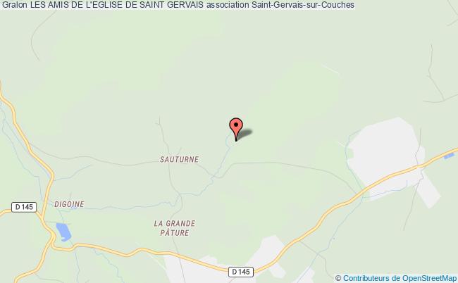 plan association Les Amis De L'eglise De Saint Gervais Saint-Gervais-sur-Couches