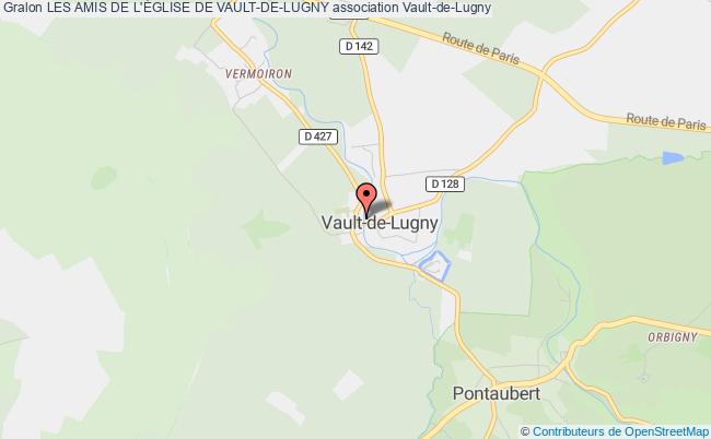plan association Les Amis De L'Église De Vault-de-lugny Vault-de-Lugny