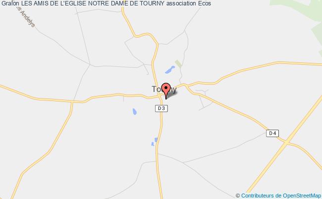 plan association Les Amis De L'eglise Notre Dame De Tourny Vexin-sur-Epte