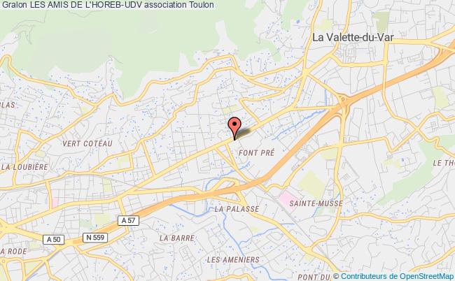 plan association Les Amis De L'horeb-udv Toulon