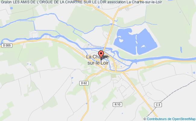 plan association Les Amis De L'orgue De La Chartre Sur Le Loir La    Chartre-sur-le-Loir