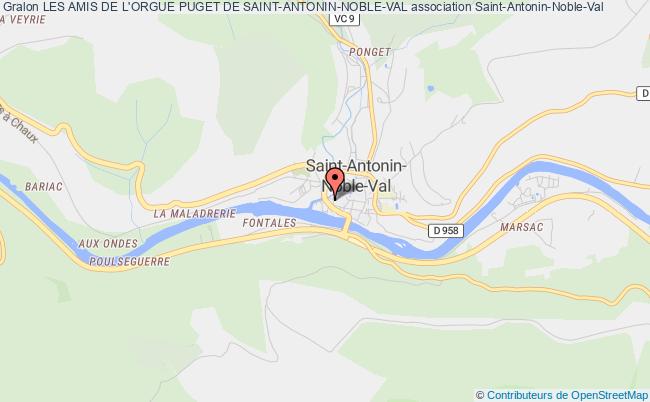 LES AMIS DE L'ORGUE PUGET DE SAINT-ANTONIN-NOBLE-VAL