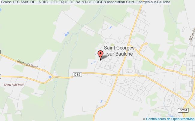 plan association Les Amis De La Bibliotheque De Saint-georges Saint-Georges-sur-Baulche