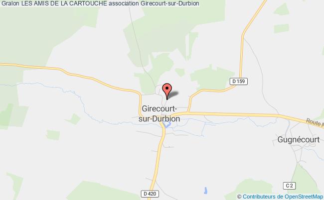 plan association Les Amis De La Cartouche Girecourt-sur-Durbion