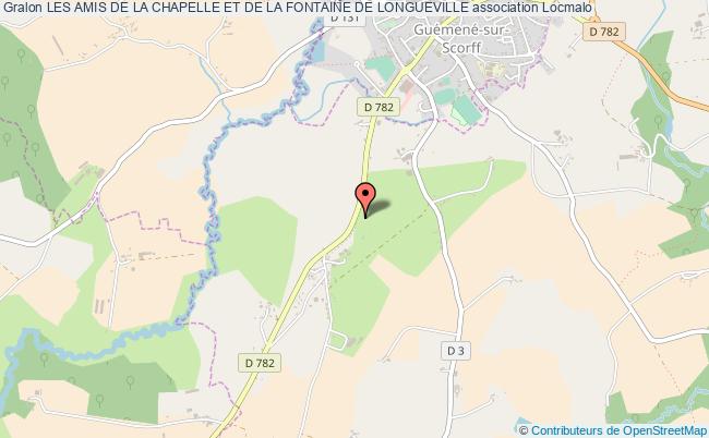 plan association Les Amis De La Chapelle Et De La Fontaine De Longueville Locmalo