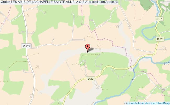 LES AMIS DE LA CHAPELLE SAINTE ANNE 'A.C.S.A'